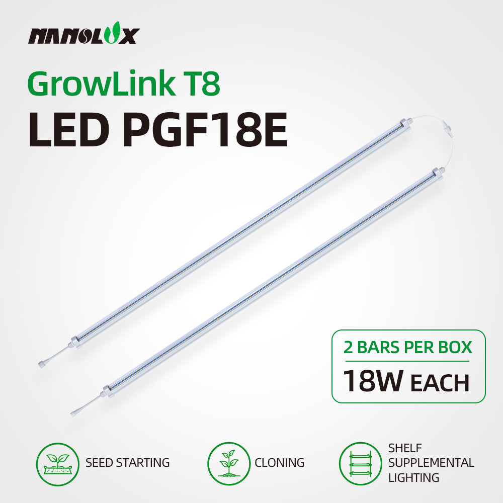 Nanolux GrowLink T8 LED PGF18E clone bar 2-pack product image