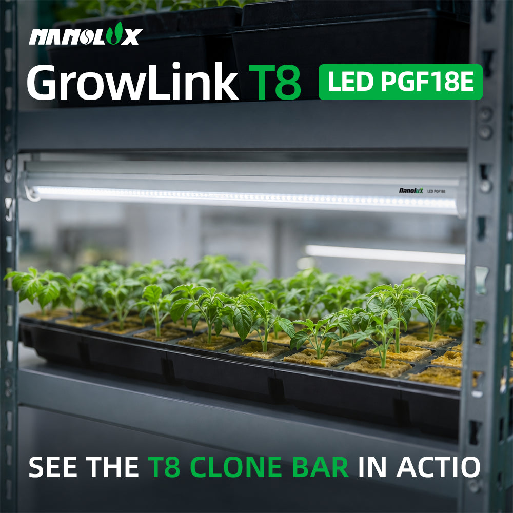 Nanolux GrowLink T8 LED PGF18E product video cover image